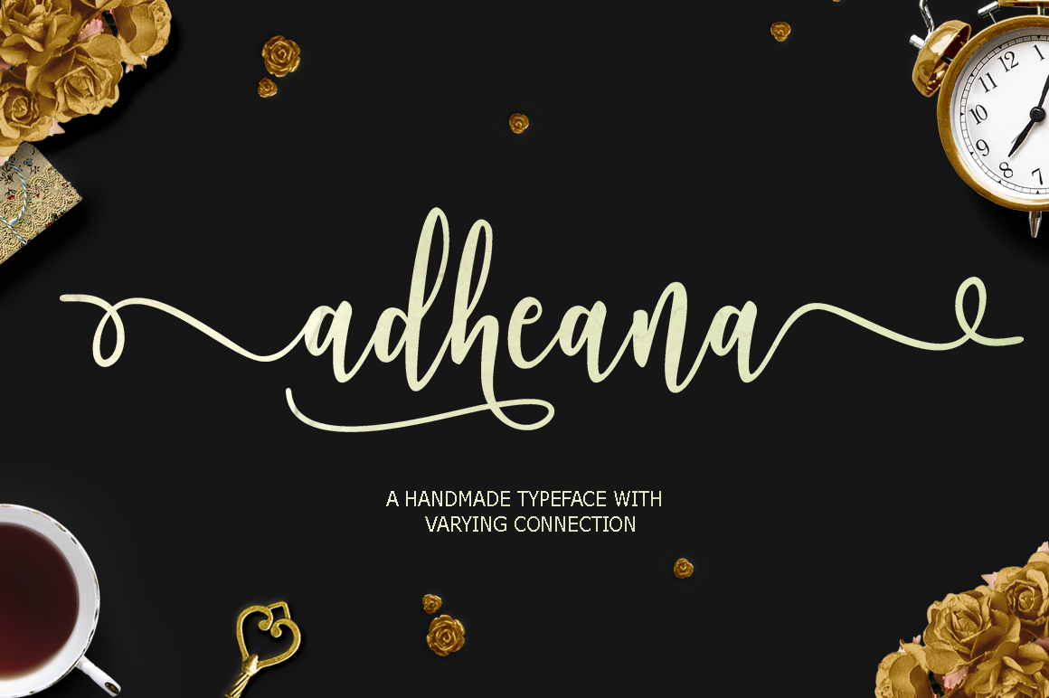 Adheana and Adheana Script: A Hand-Brushed Typeface with Distinct Character
