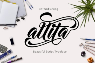 Allita: A Handwritten Script Font for Every Project