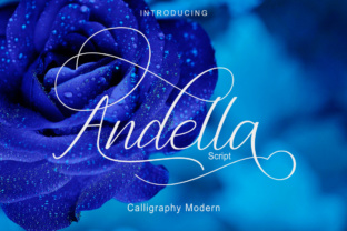 Andella Script: Handcrafted Elegance for Designers