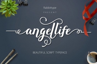 Angellife Beauty: Handwritten Script for Every Creator
