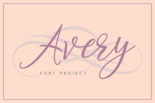 Avery: A Handcrafted Script for Distinctive Design