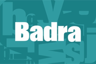 Badra: A Bold Sans Serif Font Built for Clarity