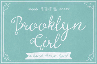 Brooklyn Girl: A Handwritten Font for Modern Creative Projects