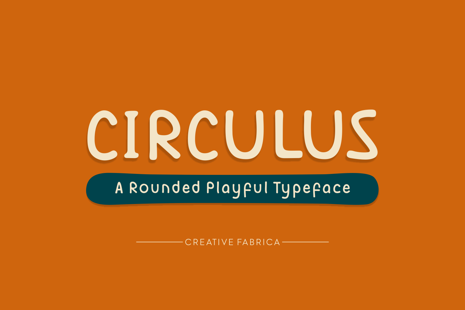 Circulus: A Playful Rounded Font for Modern Design