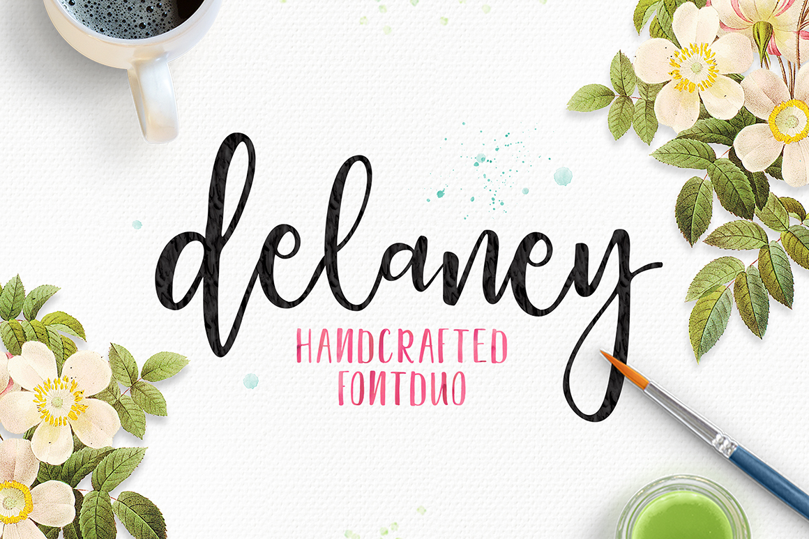 Delaney Script: A Hand-Brushed Font That Brings Your Words to Life