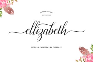 Ellizabeth: A Clean, Elegant Handwritten Font