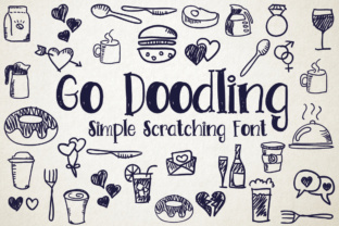 Go Doodling: Where Simple Fonts Meet Playful Doodles