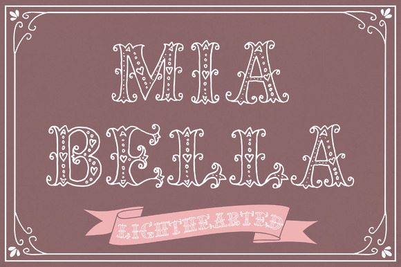 Mia Bella Lighthearted: Vintage Charm for Your Creative Projects