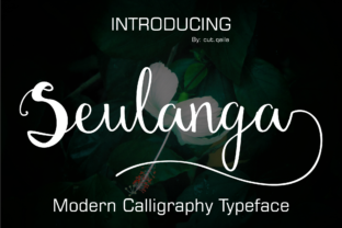 Seulanga: A Handwritten Calligraphic Font for Thoughtful Creative Work