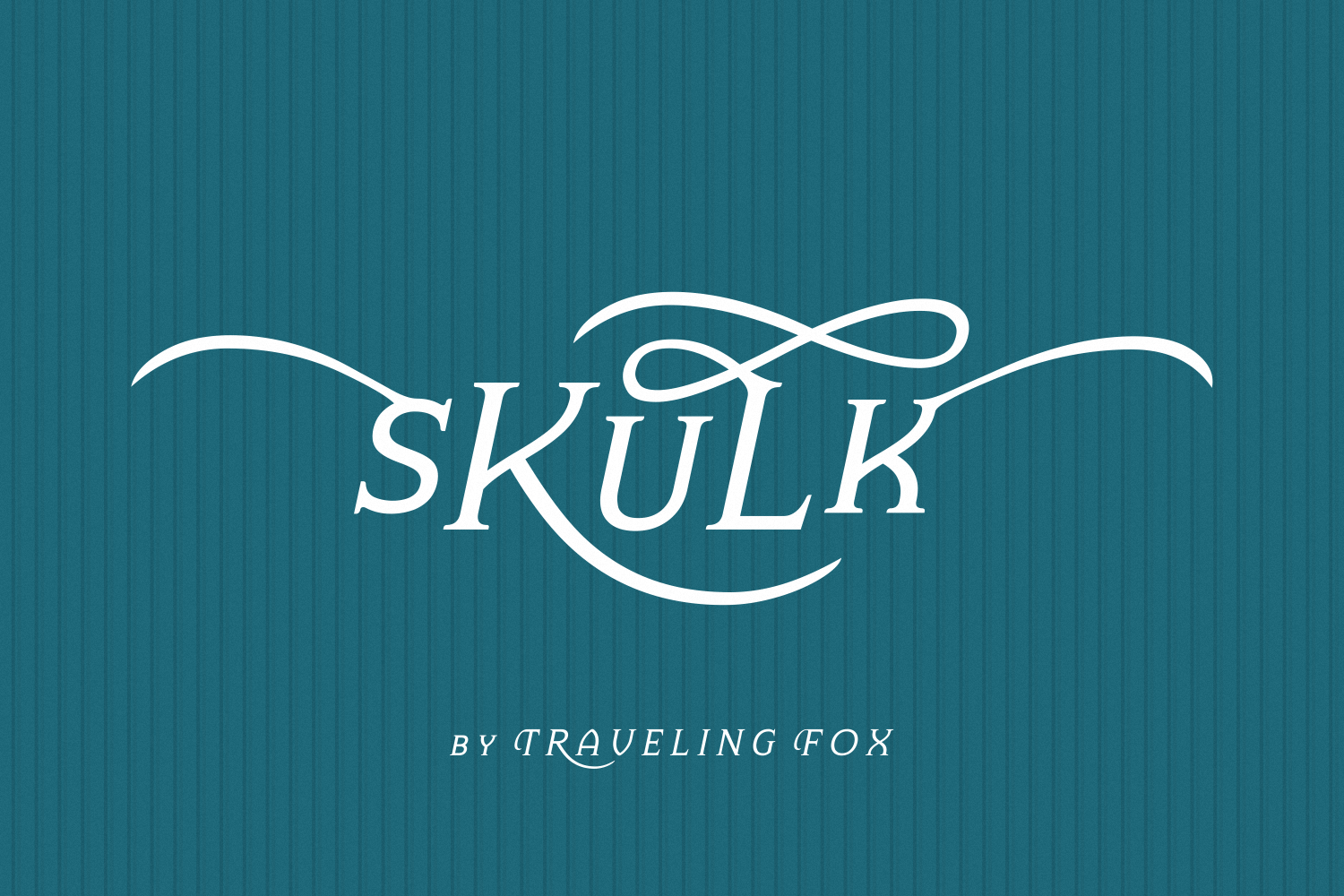 Skulk: A Decorative Serif Font with Purposeful Swashes