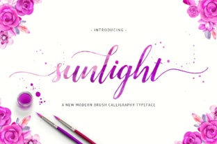 Sunlight: A Modern Calligraphic Font Rooted in Unicode's Creative Potential