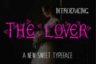 The Lover: A Decorative Font That Speaks the Language of Romance
